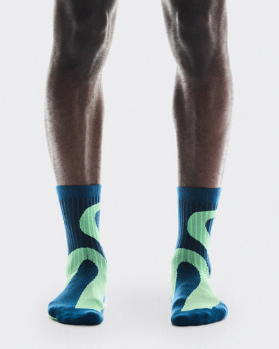 Calcetas On Cloud Liquid Logo Sock High 2p 2uf10132900