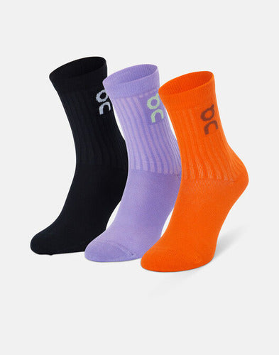Calcetas On Cloud Logo Sock 3-pack (3 Pares) 399.01722