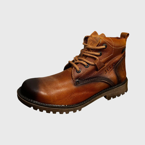 Botas Jeep Hombre Casuales De Piel 10156gmie