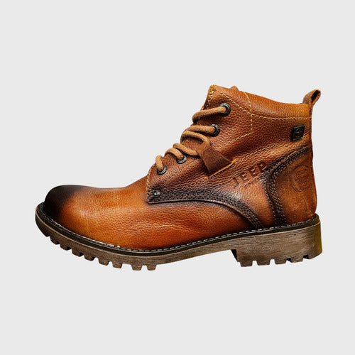 Botas Jeep Hombre Casuales De Piel 10156gmie