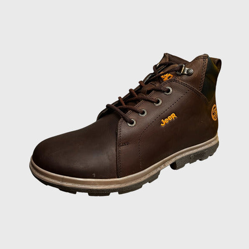 Botas Jeep Hombre Casuales De Piel 10351ccaf
