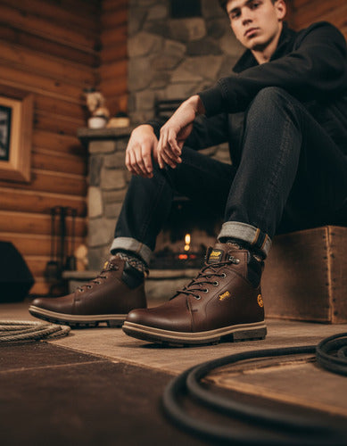 Botas Jeep Hombre Casuales De Piel 10351ccaf