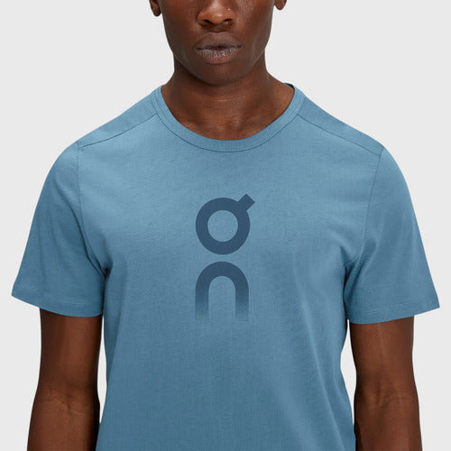 Playera On Cloud Running Hombre Graphic-t 1md10540889 - Azul