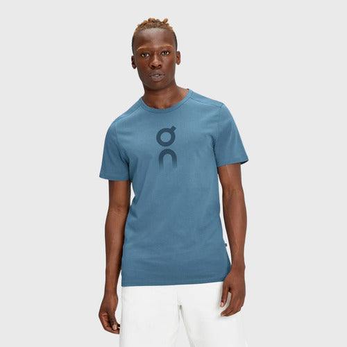 Playera On Cloud Running Hombre Graphic-t 1md10540889 - Azul
