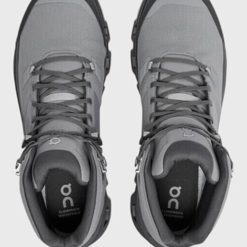 Tenis On Cloud Hombre Cloudrock 2 Waterproof Bota 63.98612 Gris Oscuro