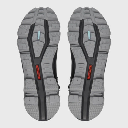 Tenis On Cloud Hombre Cloudrock 2 Waterproof Bota 63.98612 Gris Oscuro