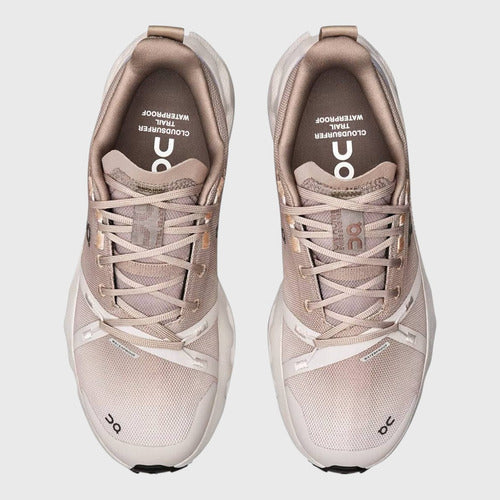 Tenis On Cloud Mujer Cloudsurfer Trail Wp 3we10293163 Beige