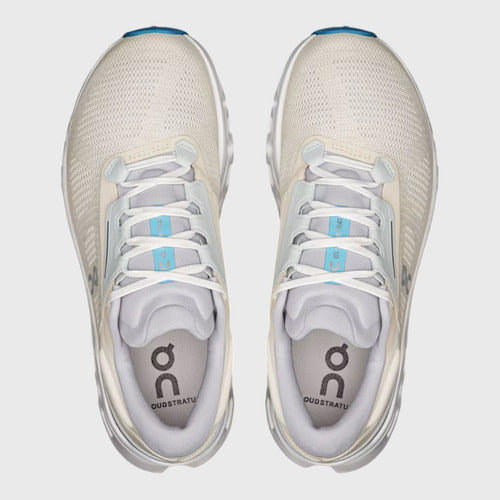 Tenis On Cloud Mujer Cloudstratus 3 3wd30123201 Crema