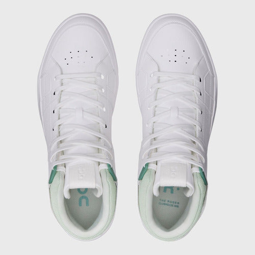 Tenis On Cloud Hombre The Roger Clubhouse Mid 3md11140840 Blanco