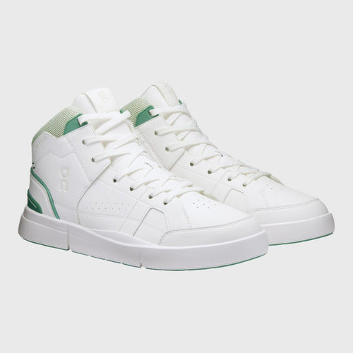 Tenis On Cloud Hombre The Roger Clubhouse Mid 3md11140840 Blanco