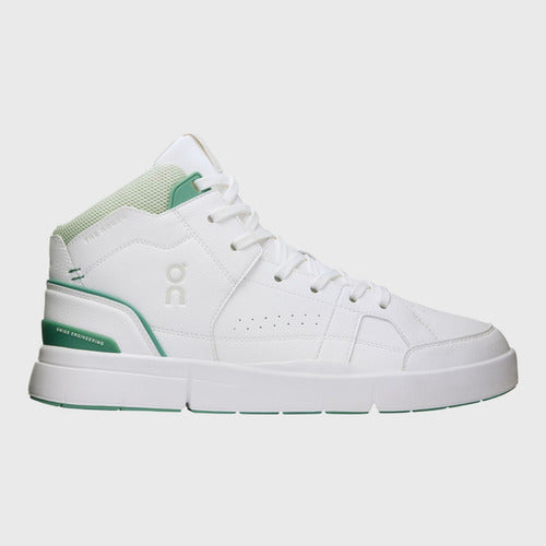 Tenis On Cloud Hombre The Roger Clubhouse Mid 3md11140840 Blanco