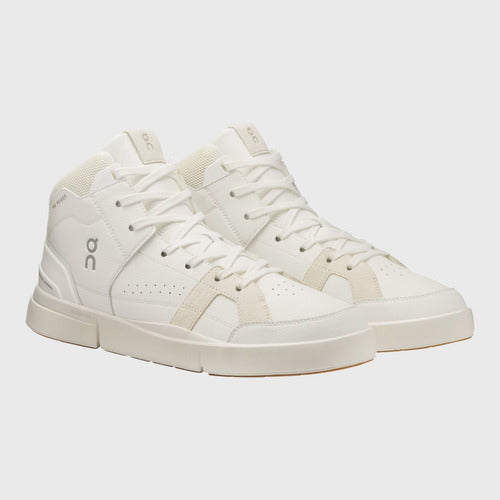 Tenis On Cloud Hombre The Roger Clubhouse Mid 3md11140248 Blanco