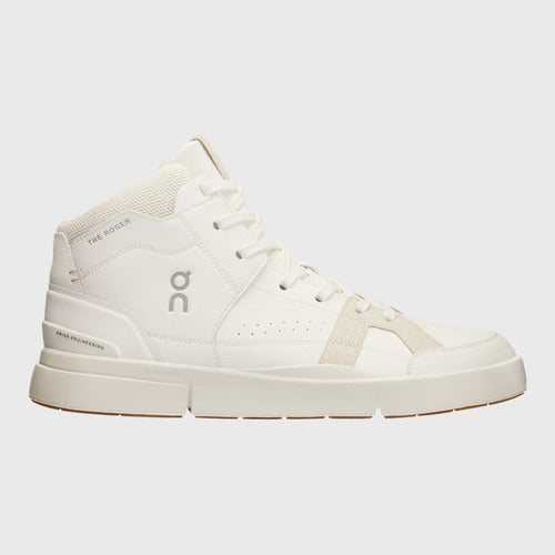 Tenis On Cloud Hombre The Roger Clubhouse Mid 3md11140248 Blanco