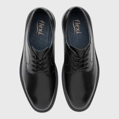 Zapatos Flexi Hombre Derby Dress Casual Piel 419405neg Negro