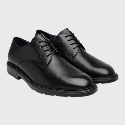 Zapatos Flexi Hombre Derby Dress Casual Piel 419405neg Negro