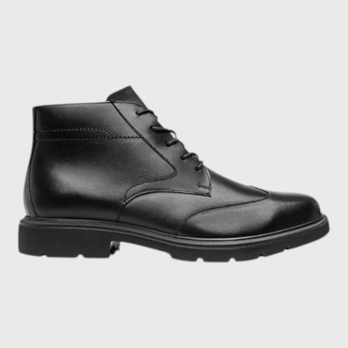 Botín Flexi Hombre Semivestir Casual Piel 417015neg Negro
