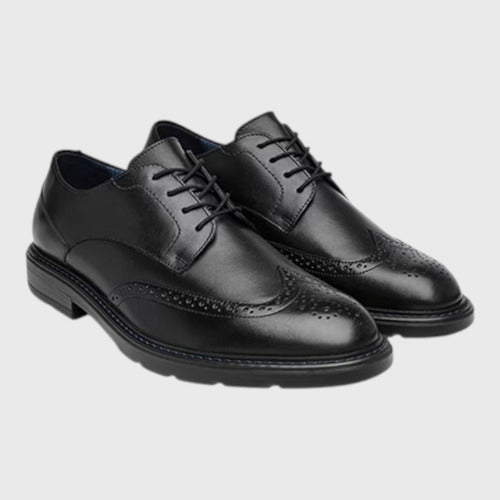 Zapatos Flexi Hombre Derby Dress Casual Piel 419407neg Negro