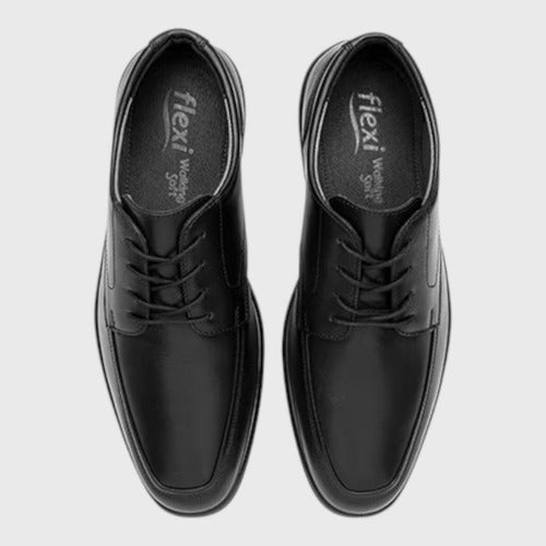 Zapatos Flexi Hombre Derby Semivestir Piel 422202neg Negro