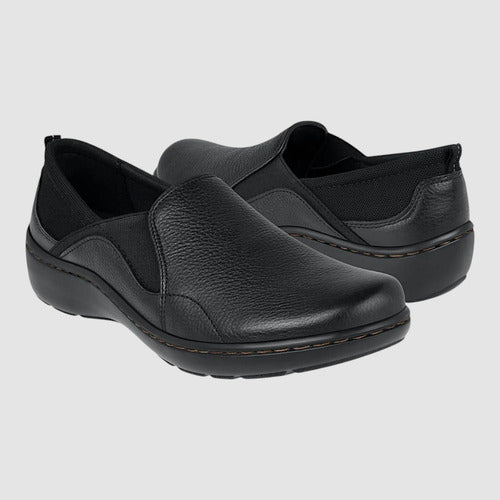 Zapatos Flexi Mujer Confort De Piel 138104neg Negro