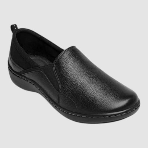 Zapatos Flexi Mujer Confort De Piel 138104neg Negro