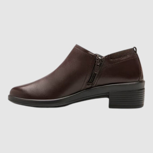 Botín Flexi Mujer Casual De Piel 130009vin Vino