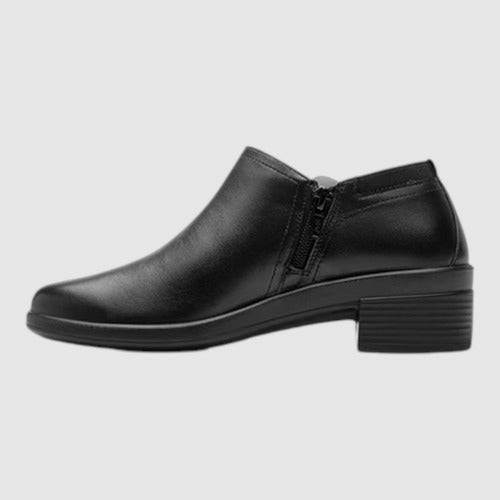 Botin Flexi Mujer Casual De Piel 130009neg Negro
