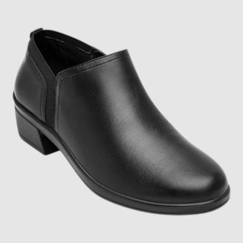 Botin Flexi Mujer Casual De Piel 130009neg Negro