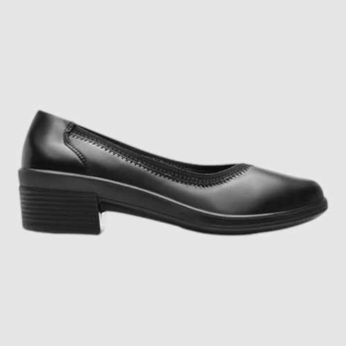 Zapato Flexi Mujer Casual De Piel 130005neg Negro