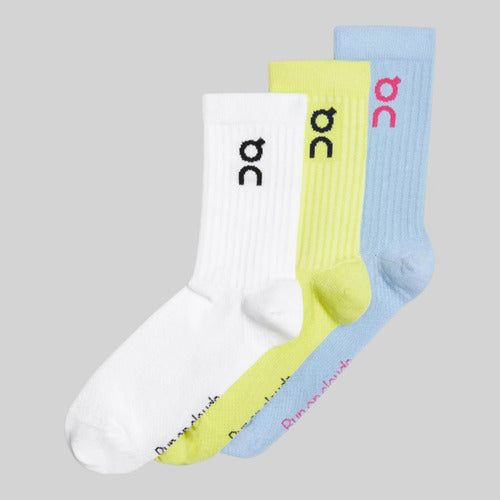 Calcetas On Cloud Logo Sock 3-pack (3 Pares) 399.01721 Multicolor M