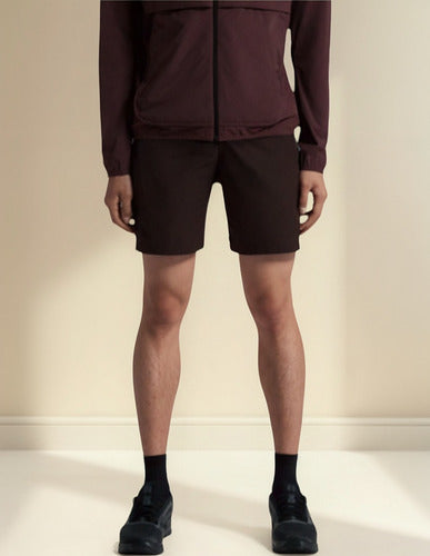 Shorts On Cloud Hombre Performance Hybrid Licra 1me10281275 Cafe Xl