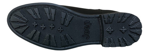 Botas Jeep Hombre Casual De Piel B1300neg Negro