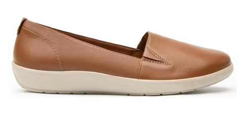 Zapato Flexi Mujer De Confort Y Piel 101905tan