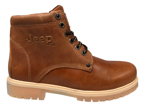 Bota Jeep Hombre Casual De Piel 250