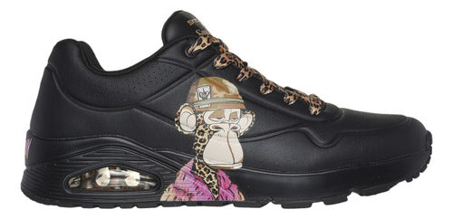Tenis Skechers Hombre Snoop Dogg Uno 251014bbk