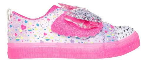 Tenis Skechers Twinkle Toes Luces Niña 314278npkmt