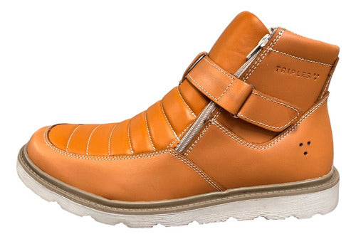 Bota Triples Hombre Casual Piel Carson 36060