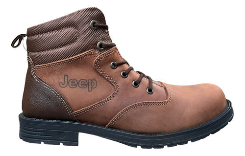 Botas Jeep Hombre Outdoor Piel 10101bro