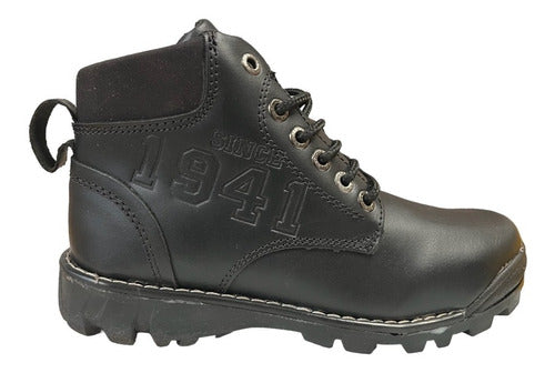 Botas Jeep Hombre Outdoor Piel 1941neg