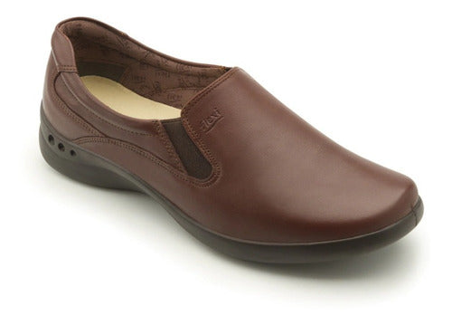 Zapato Flexi Mujer De Confort De Piel 48301mok