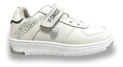 Tenis K Swiss Niño Escolar 100% Piel Original 5k020101