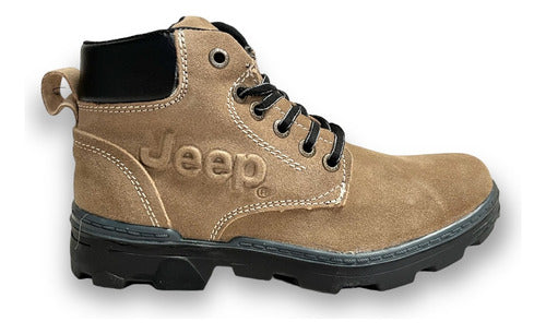 Botas Jeep Hombre Outdoor Piel Gamuza 1941gare