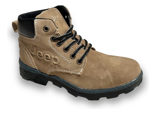 Botas Jeep Hombre Outdoor Piel Gamuza 1941gare