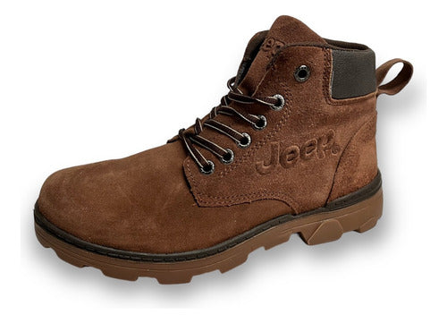 Botas Jeep Hombre Outdoor Piel Gamuza 1941gtab