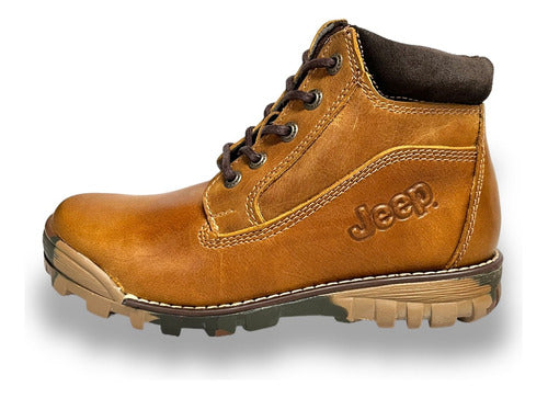 Botas Jeep Hombre Outdoor Piel 25522cmie