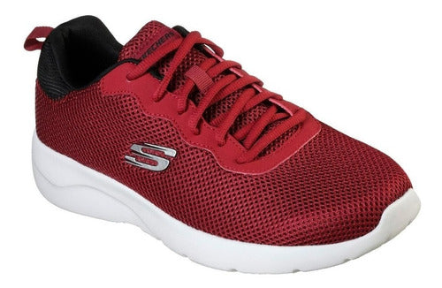 Tenis Skechers Hombre Memory Foam 58362rdbk