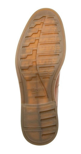 Zapato Flexi Hombre Casual De Piel 404601tan