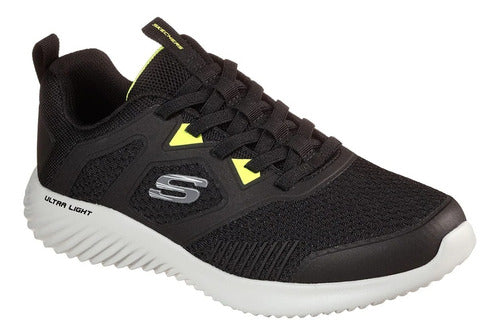 Tenis Skechers Hombre Memory Foam 232279blk