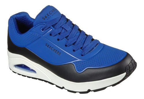 Tenis Skechers Hombre Uno Memory Foam 232247blbk