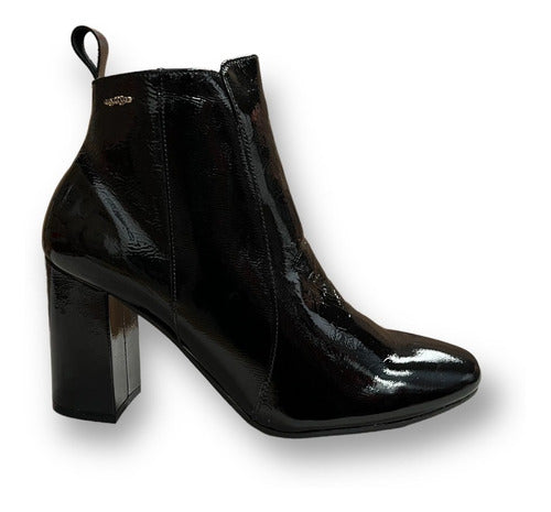 Botín Au Petit Jean Mujer Casual Piel Charol 5805ng