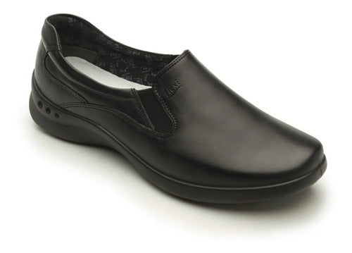 Zapato Flexi Mujer De Confort De Piel 48301neg